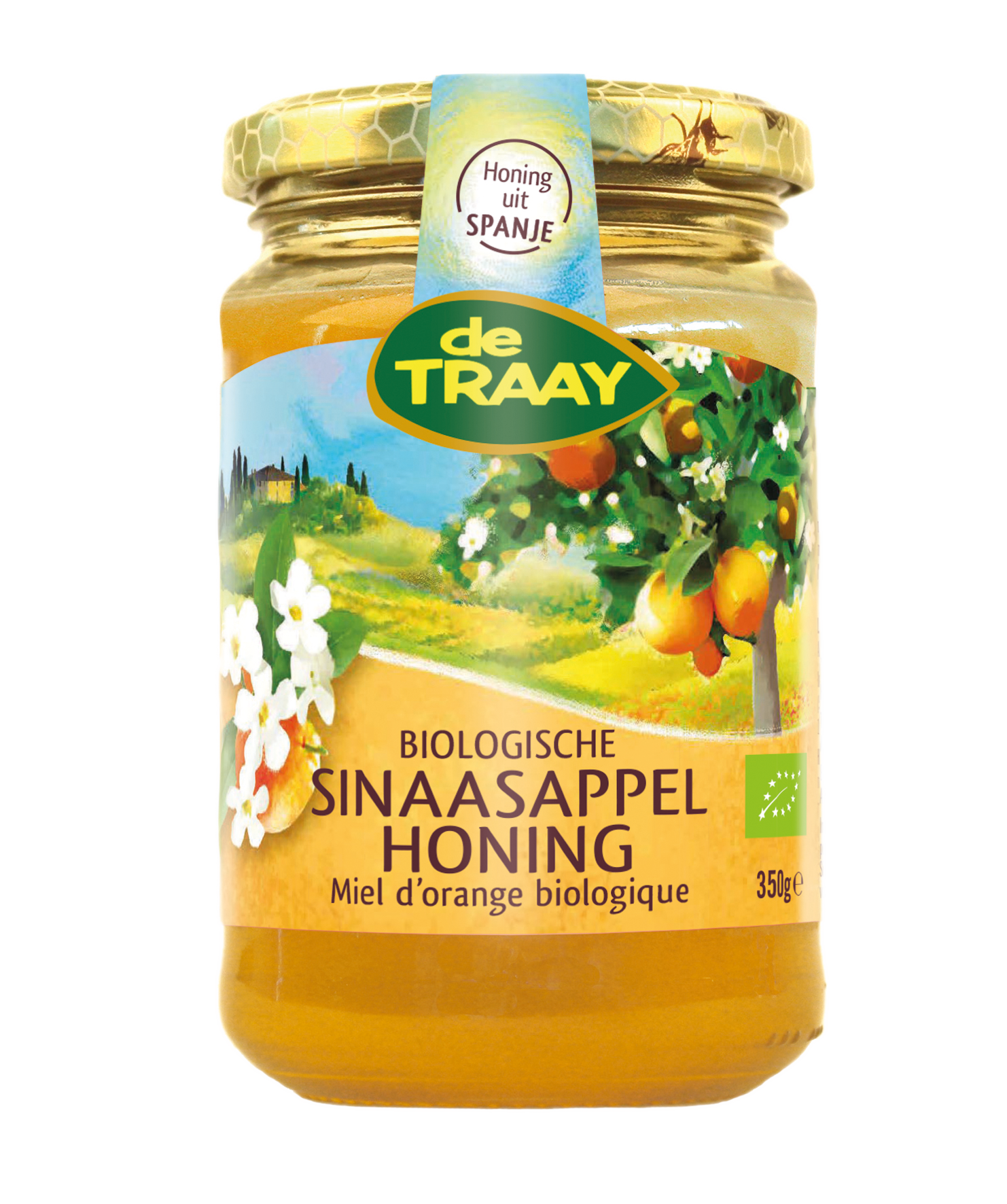 Biologischer Orangenhonig