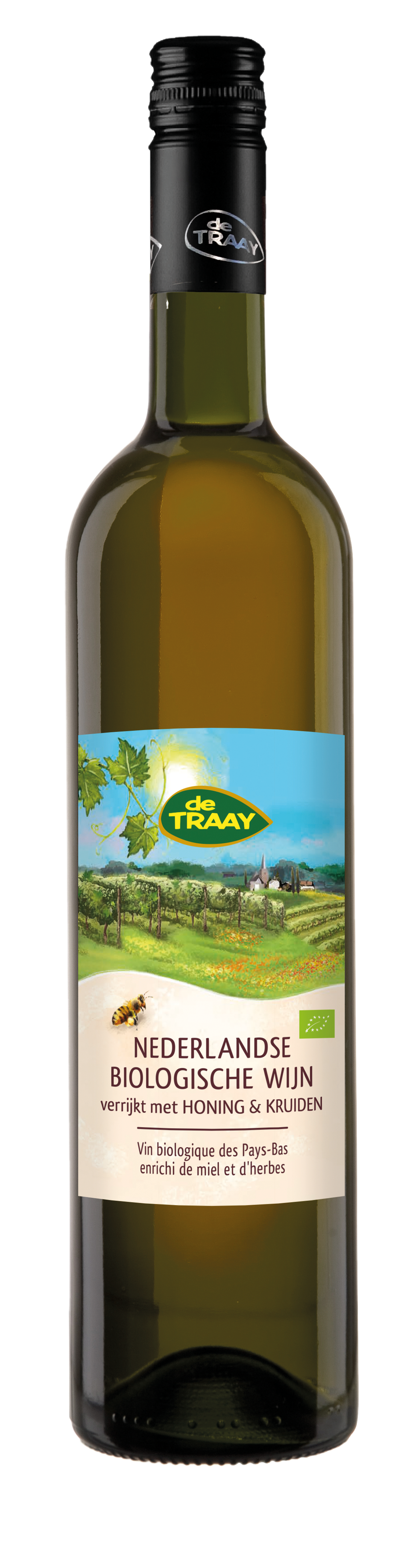 Niederländischer biologischer Weißwein angereichert mit Honig & Kräutern